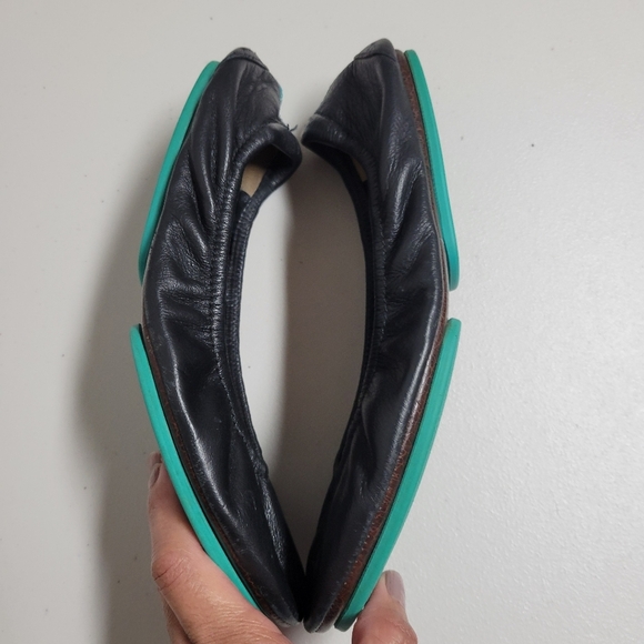 Teiks By Gavrielli Ballet Flats In Matte Black. - Picture 4 of 12